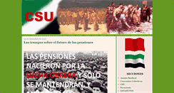 Desktop Screenshot of csuextremadura.net
